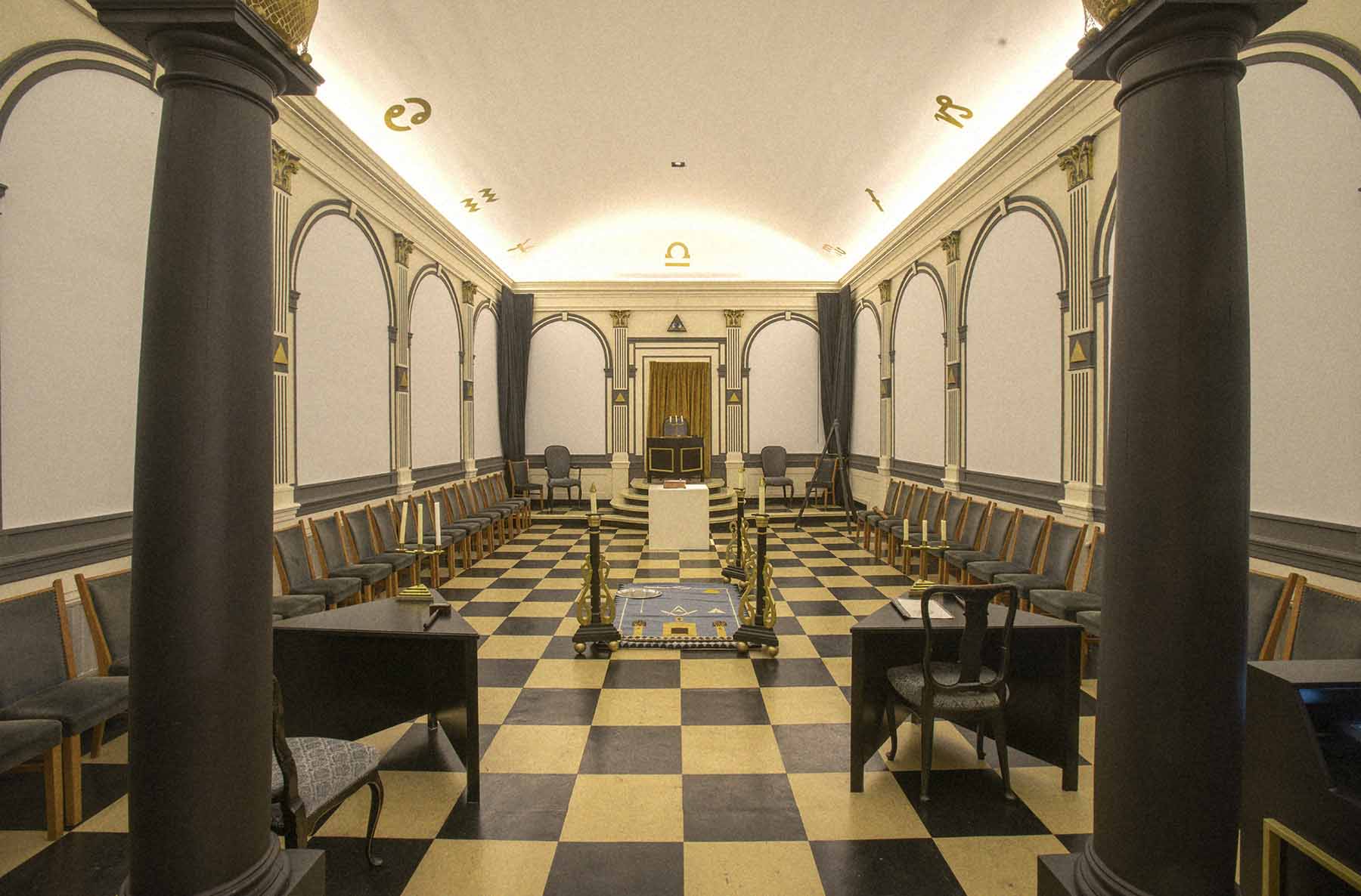 Logezaal — overzicht